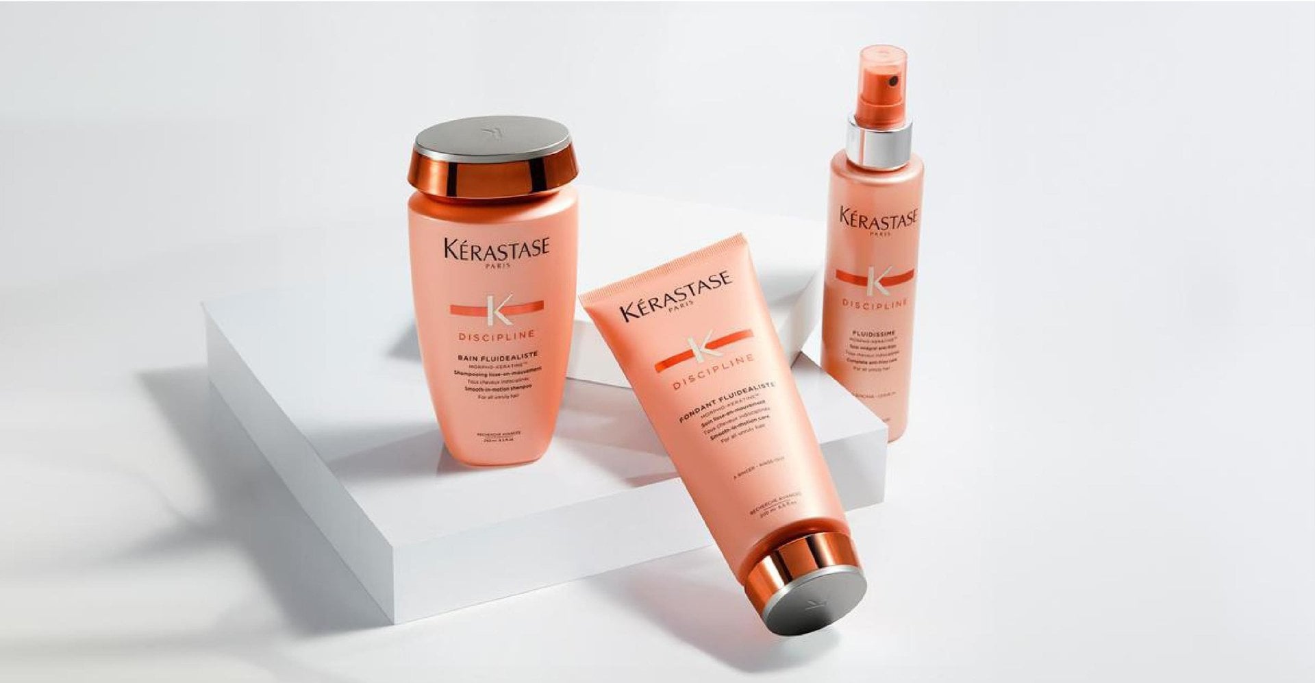 Shampoo y acondicionador con keratina  Discipline
